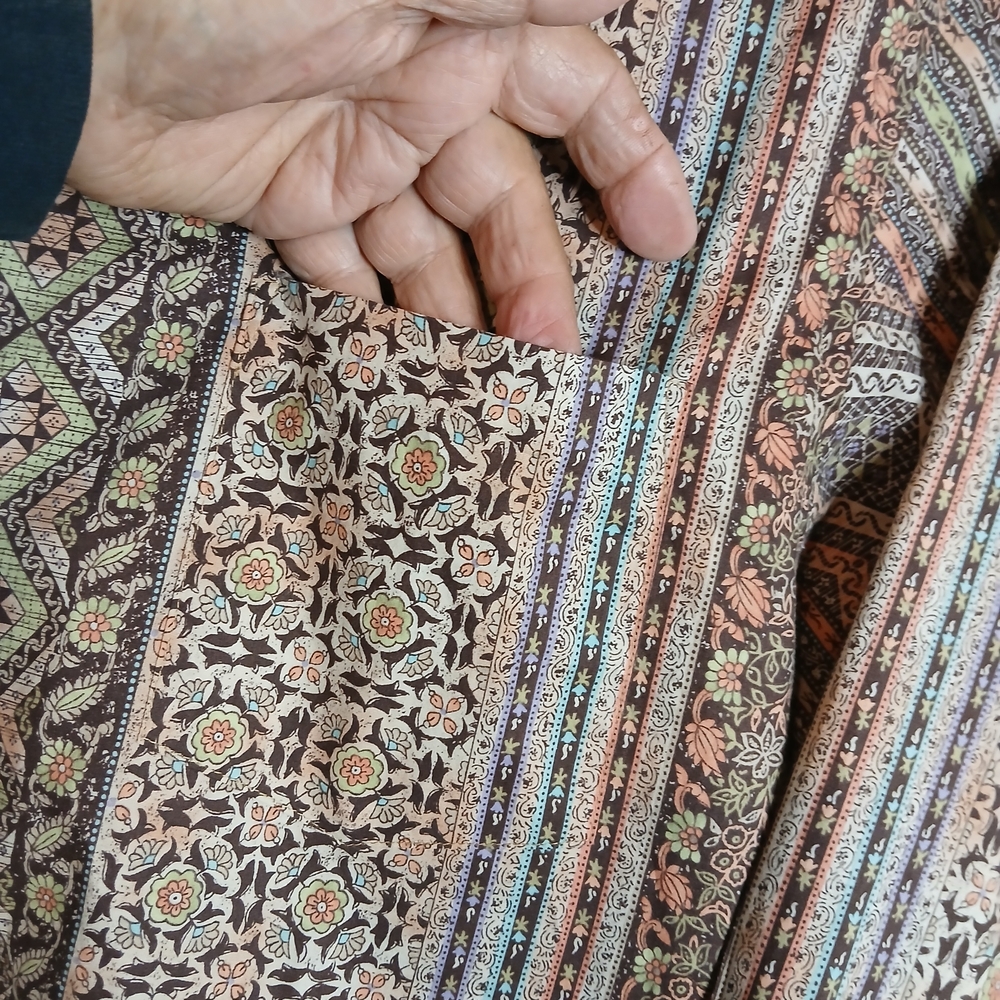 Tori Richard Multicolor Patterned Button Down Shi… - image 5